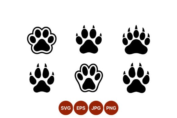 Black and White Bear Dog Paw Prints Review