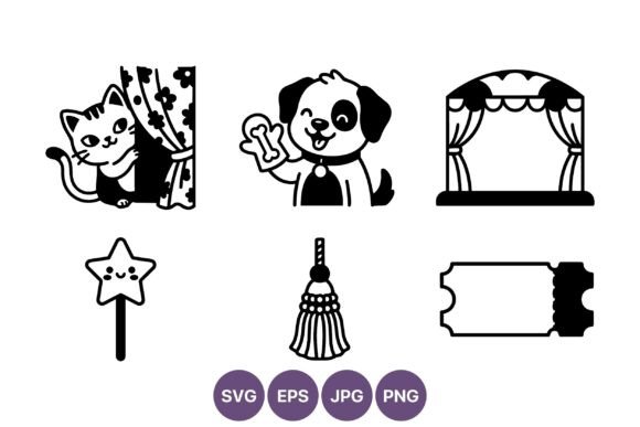 Black and White Cute Cat Dog Theatre Review