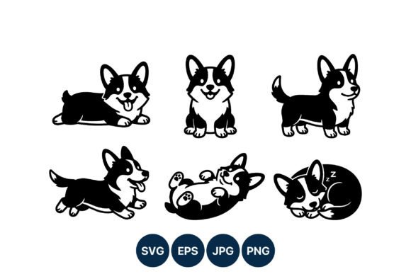 Cute Corgi Dog Cartoon Vector Art Review