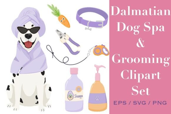 Dalmatian Dog Spa Grooming Embroidery Review