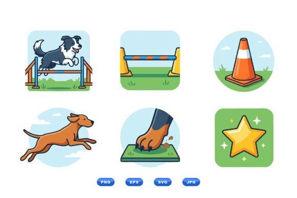 Dog Agility Icon Pack Review