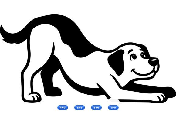 Playful Puppy SVG Clipart Review for Embroidery