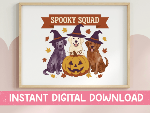 Spooky Squad Halloween Dogs SVG PNG Review